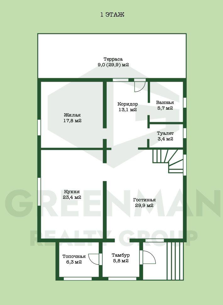 Элитный, светлый, просторный дом | Агентство недвижимости Greenman Realty Group