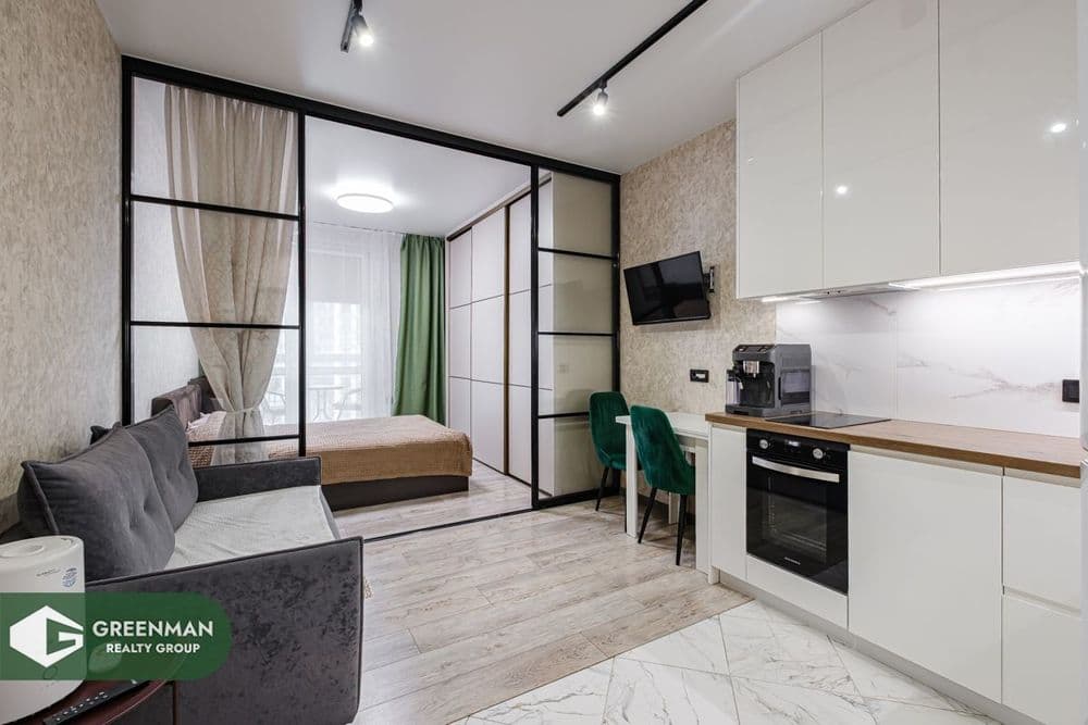 Светлая квартира студия с хорошим ремонтом! | Агентство недвижимости Greenman Realty Group