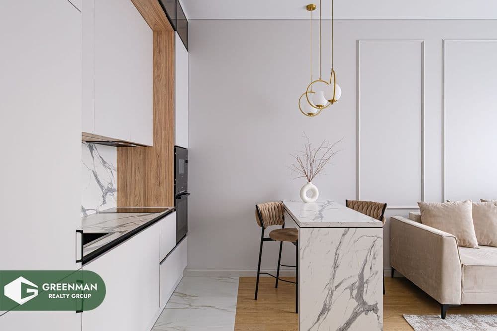 Продается 2-х комнатная квартира с дизайнерским ремонтом, Победителей,115. ЖК «Лазурит» | Агентство недвижимости Greenman Realty Group