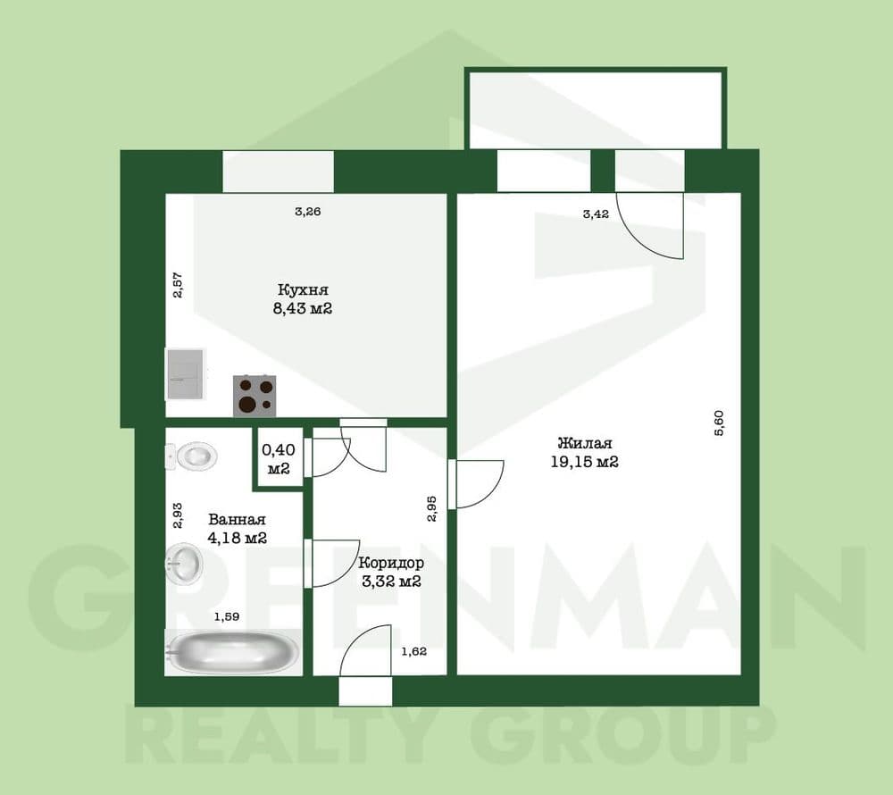 Продается сталинка с видом на Свислочь! | Агентство недвижимости Greenman Realty Group