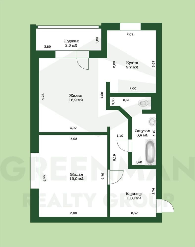 Эксклюзивная квартира в живописном месте | Агентство недвижимости Greenman Realty Group