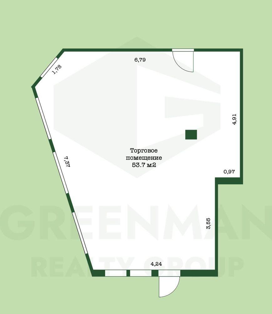 Сдается изолированное торговое помещение | Агентство недвижимости Greenman Realty Group