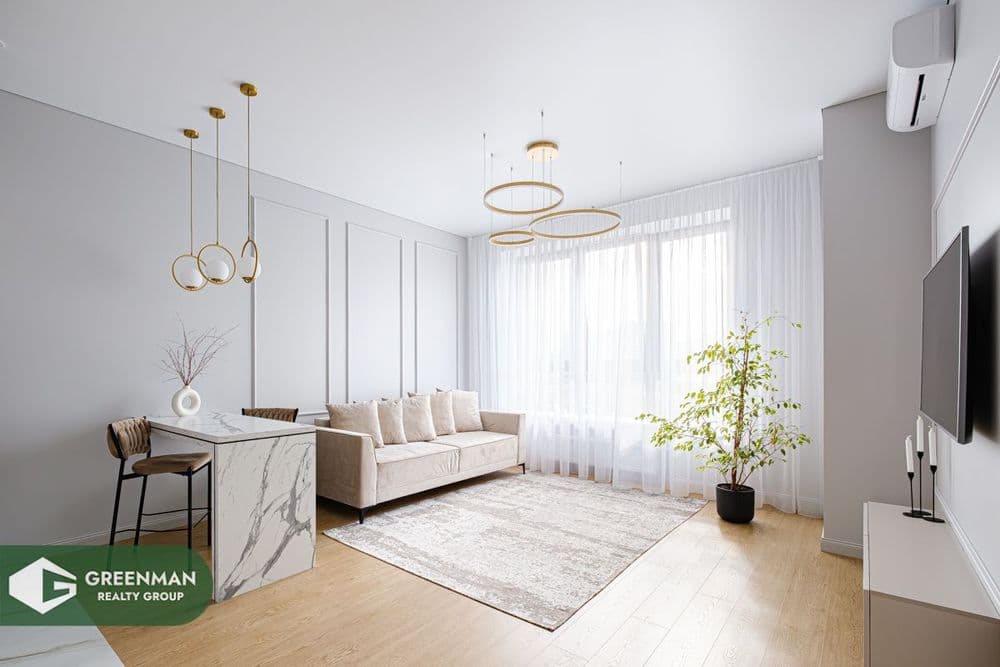 Продается 2-х комнатная квартира с дизайнерским ремонтом, Победителей,115. ЖК «Лазурит» | Агентство недвижимости Greenman Realty Group