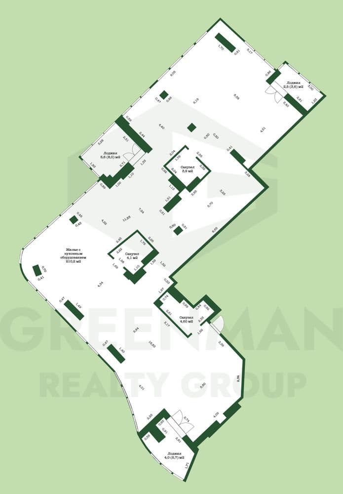 Элитная квартира в самом центре Минска! | Агентство недвижимости Greenman Realty Group