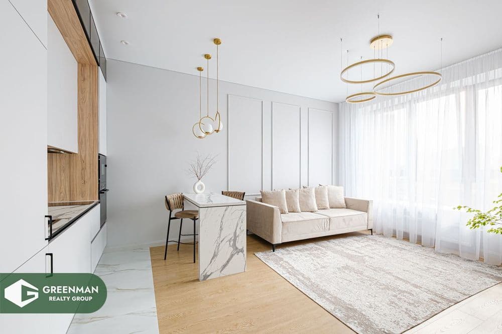 Продается 2-х комнатная квартира с дизайнерским ремонтом, Победителей,115. ЖК «Лазурит» | Агентство недвижимости Greenman Realty Group