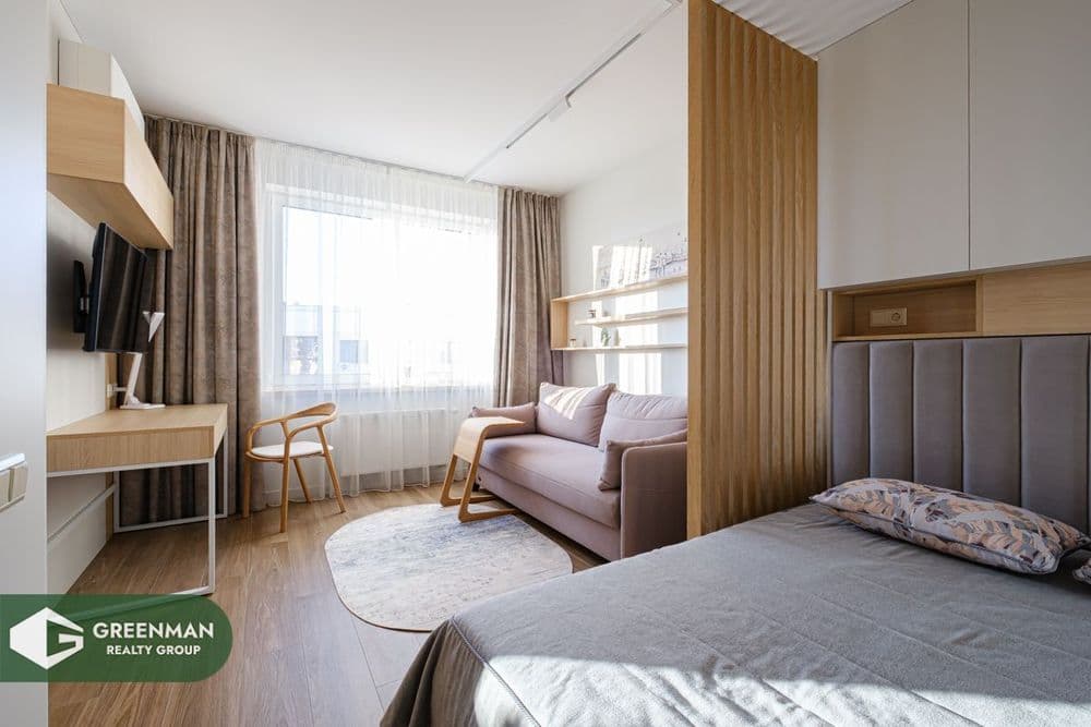 Продается стильная студия с дизайнерским ремонтом в центре Минска. Пр. Независимости 88 | Агентство недвижимости Greenman Realty Group