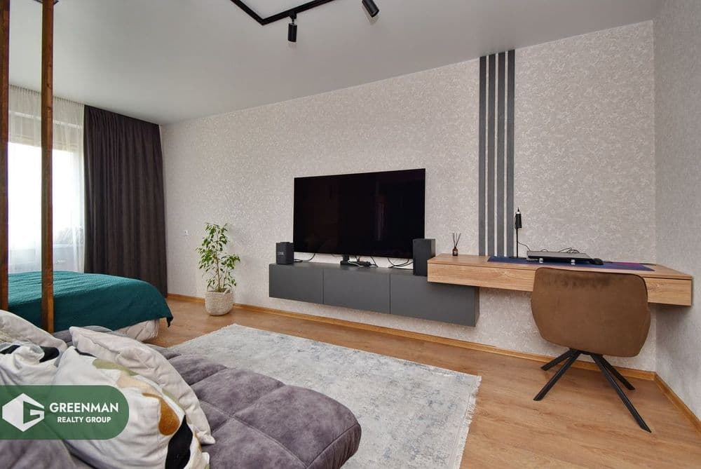 Просторная студия 42,8 квадрата с отличным ремонтом в ЖК «Лайт» | Агентство недвижимости Greenman Realty Group