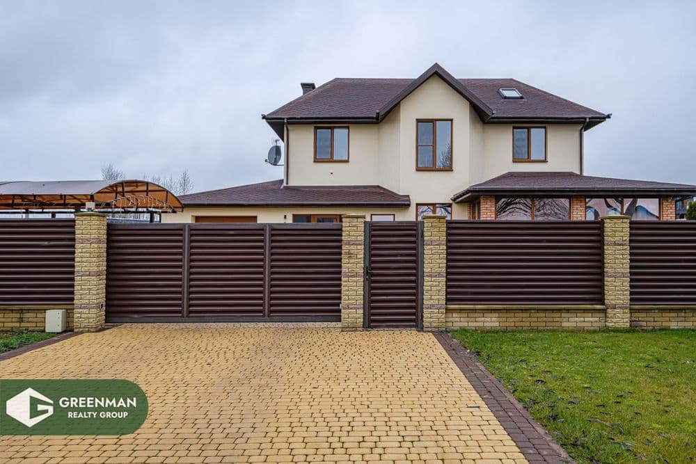 СОВРЕМЕННЫЙ ДОМ 216,7 м.кв. В ЧУРИЛОВИЧАХ | Агентство недвижимости Greenman Realty Group
