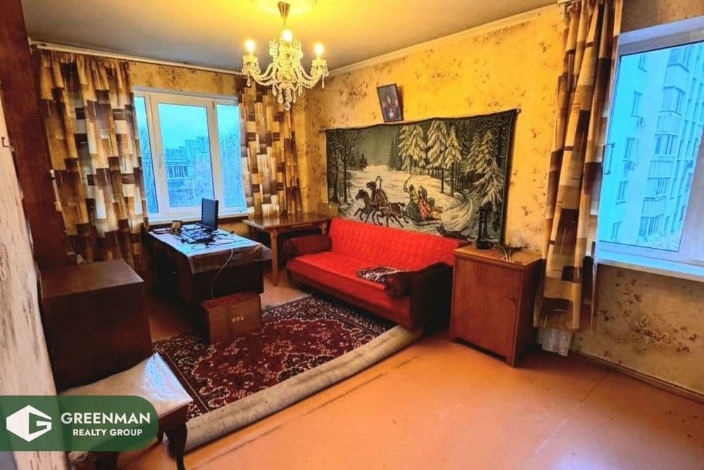Двушка в зелёном дворе под ваш ремонт | Агентство недвижимости Greenman Realty Group