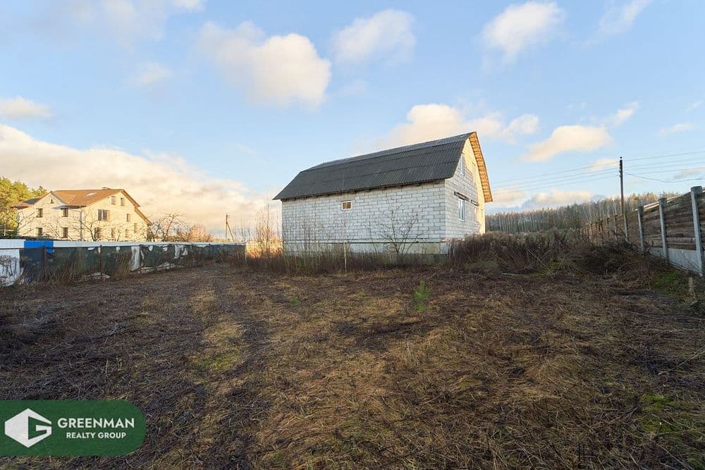Продается участок 14,89 сот. с незавершенным капитальным строением в д. Прилесье, 8.7 км от МКАД. | Агентство недвижимости Greenman Realty Group