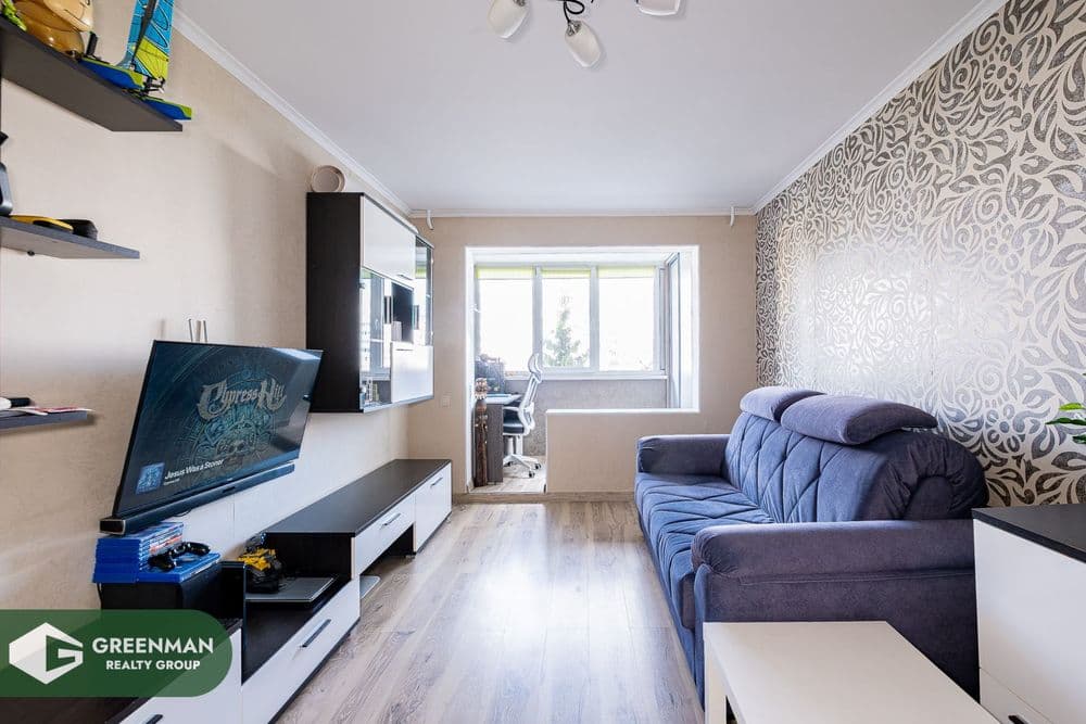 Светлая однокомнатная квартира с хорошим ремонтом! | Агентство недвижимости Greenman Realty Group