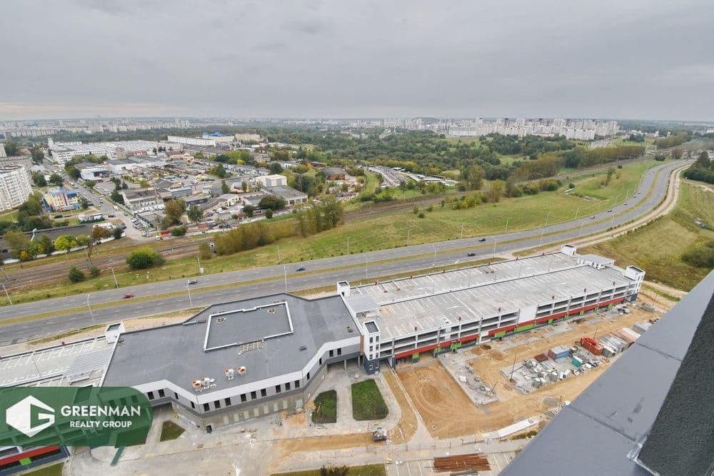 Студия на 24-ом этаже с отличным видом на город в ЖК «Минск-Мир». | Агентство недвижимости Greenman Realty Group