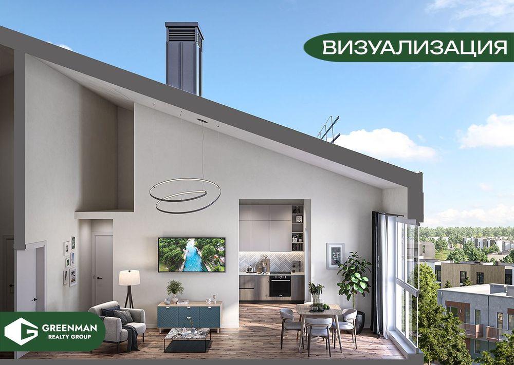 Однушка с ШЕСТИМЕТРОВЫМИ потолками | Агентство недвижимости Greenman Realty Group