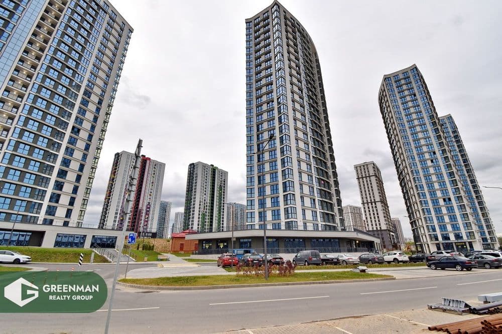 Студия на 24-ом этаже с отличным видом на город в ЖК «Минск-Мир». | Агентство недвижимости Greenman Realty Group