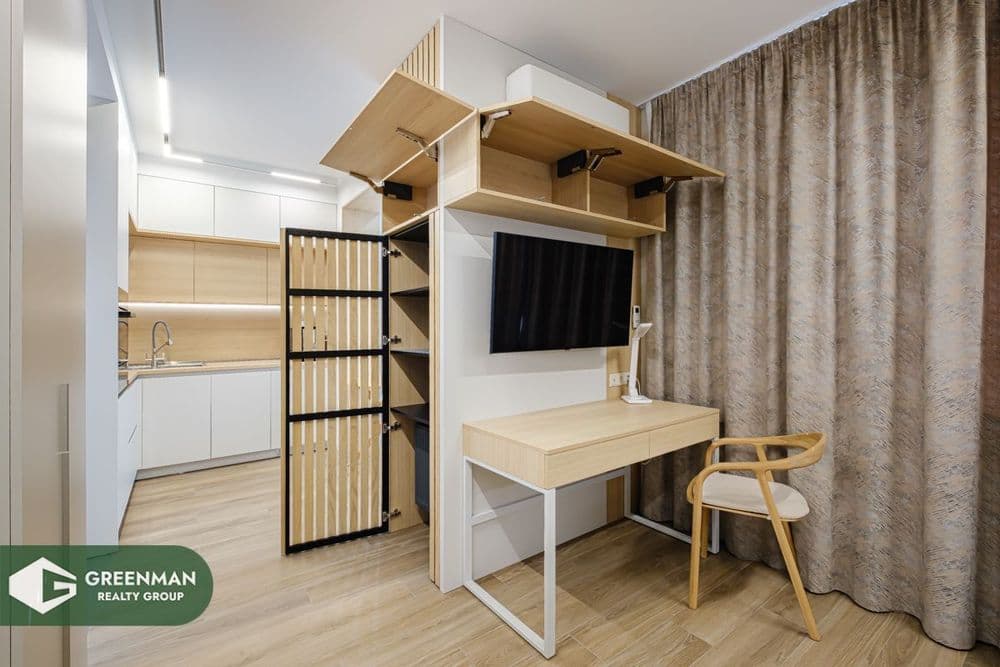 Продается стильная студия с дизайнерским ремонтом в центре Минска. Пр. Независимости 88 | Агентство недвижимости Greenman Realty Group