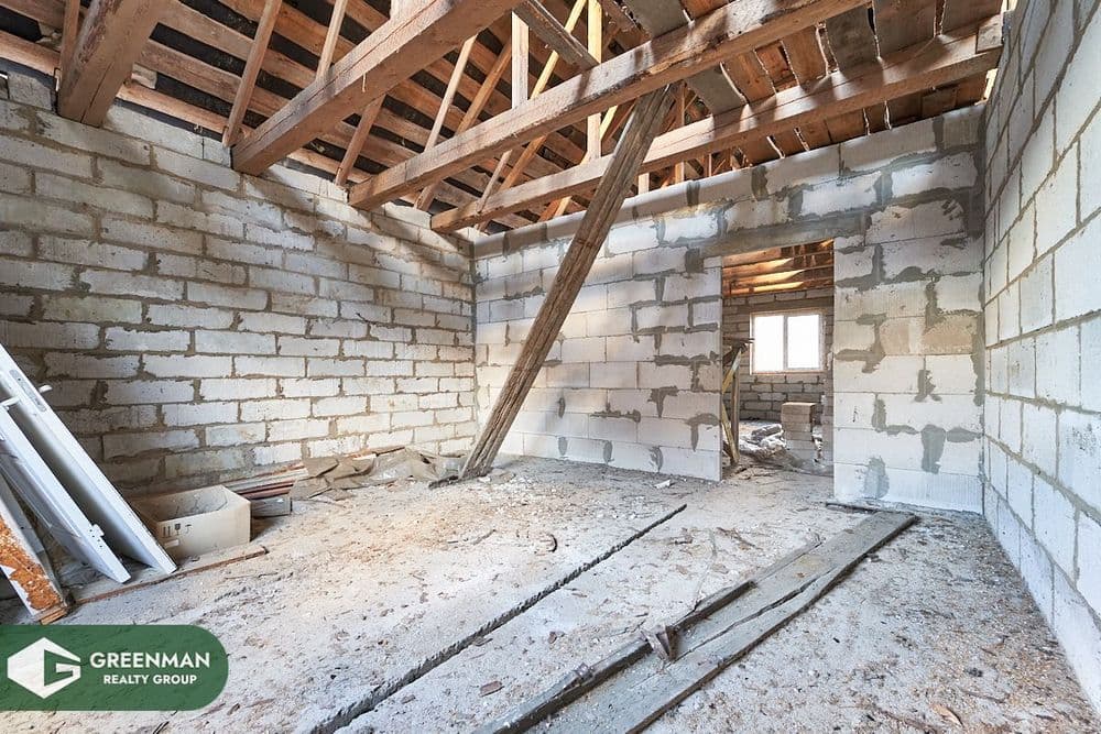 Продается участок 14,89 сот. с незавершенным капитальным строением в д. Прилесье, 8.7 км от МКАД. | Агентство недвижимости Greenman Realty Group