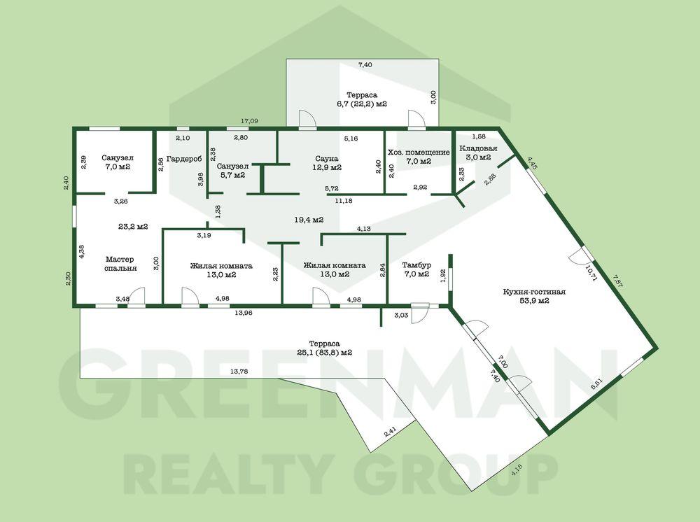 Дом, для Вашей особенной жизни, в 14 км от МКАД | Агентство недвижимости Greenman Realty Group