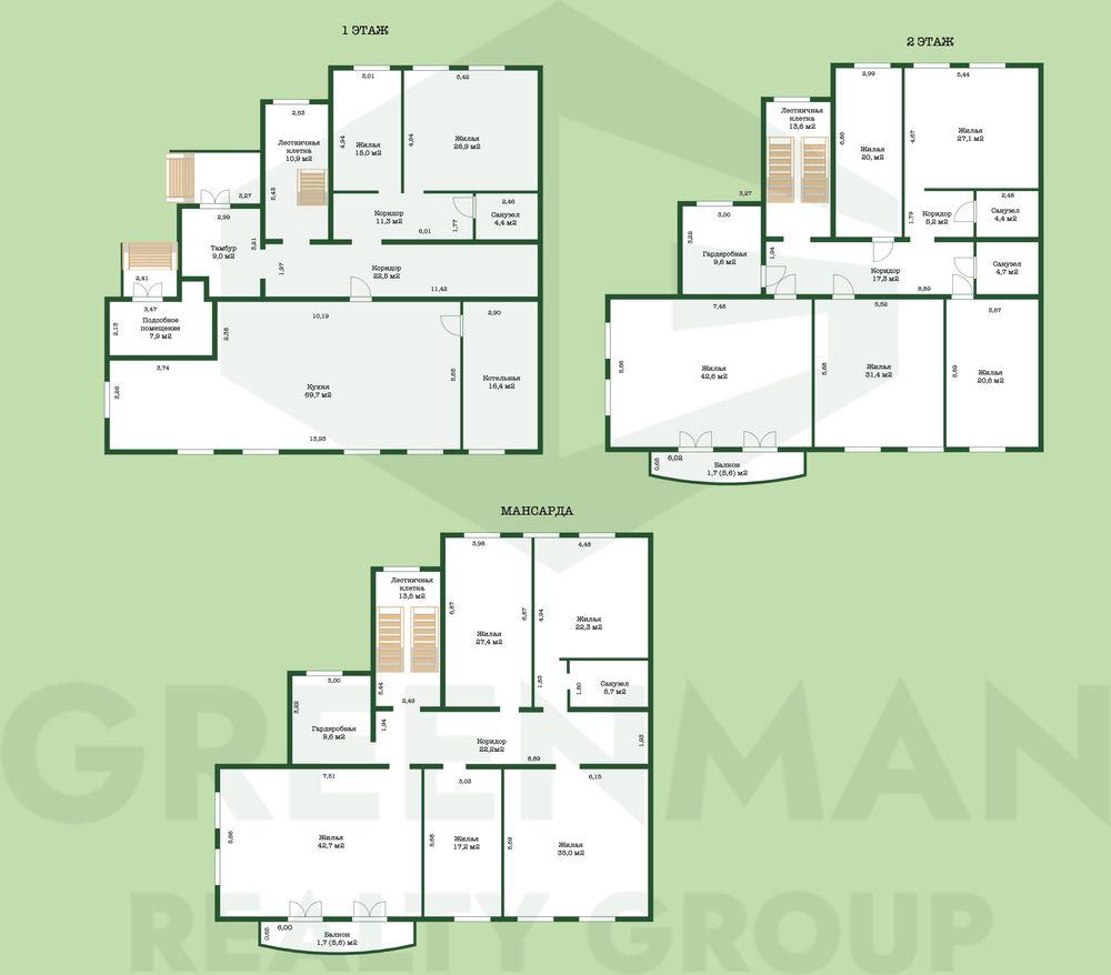 Коттедж в элитной застройке г. Минска | Агентство недвижимости Greenman Realty Group