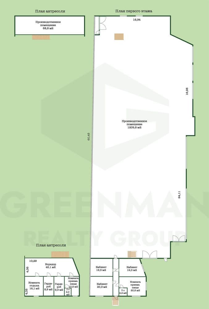 Аренда отапливаемых складов на окраине г. Заславль | Агентство недвижимости Greenman Realty Group