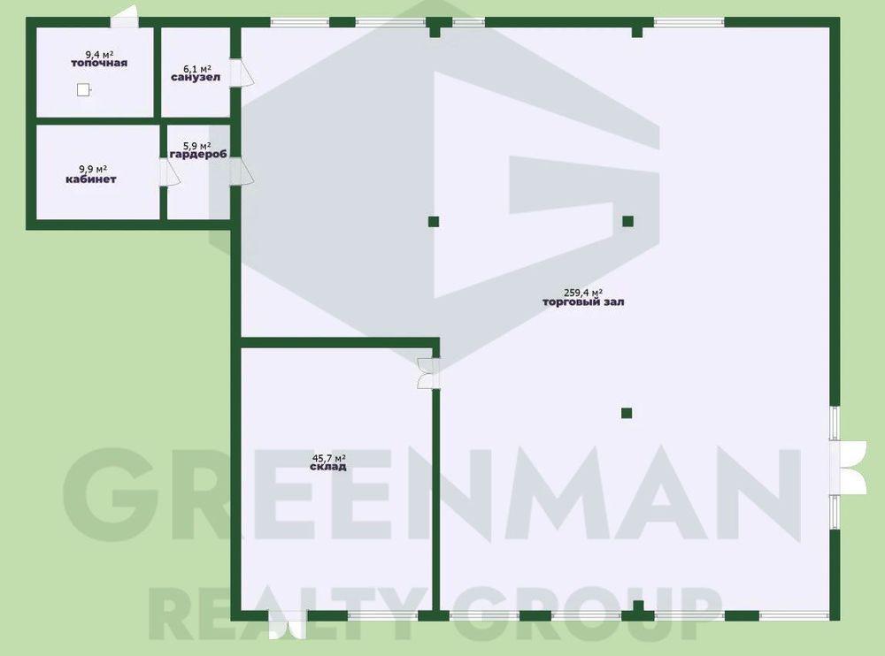 Торговое помещение в Логойске для вашего бизнеса! | Агентство недвижимости Greenman Realty Group