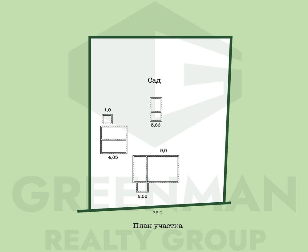 Продается два участка земли с домом | Агентство недвижимости Greenman Realty Group