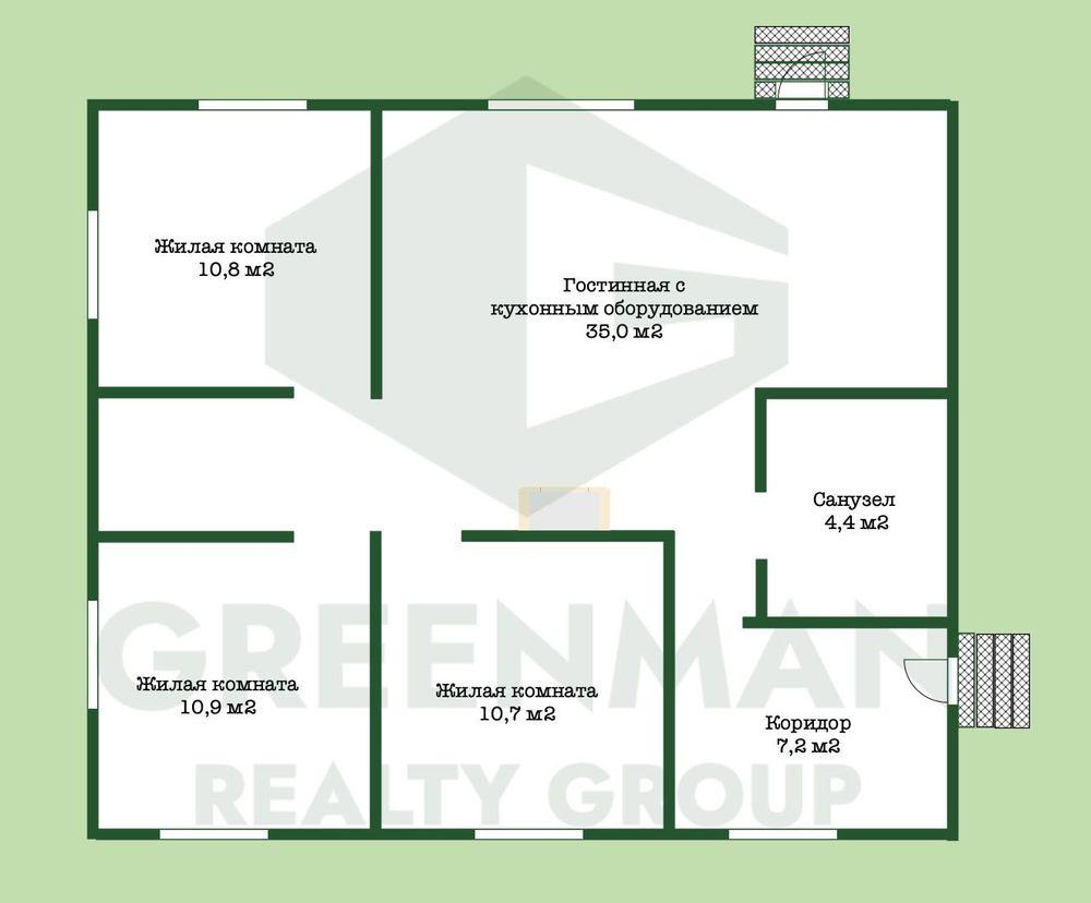 Стильный коттедж для респектабельной жизни | Агентство недвижимости Greenman Realty Group