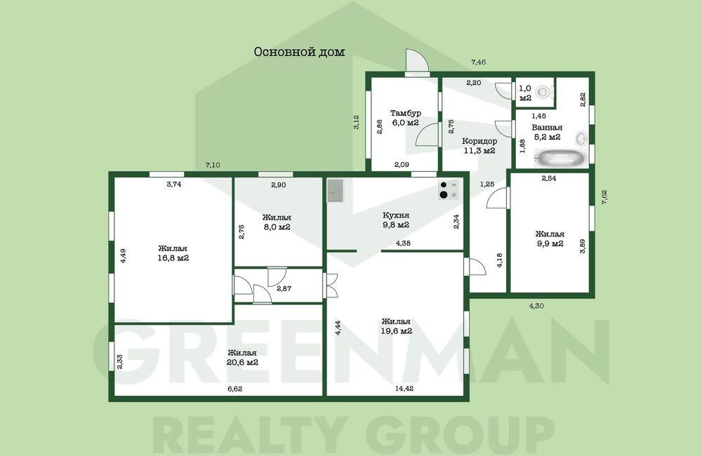 Два дома по цене одного в пределах. Г. Минск | Агентство недвижимости Greenman Realty Group