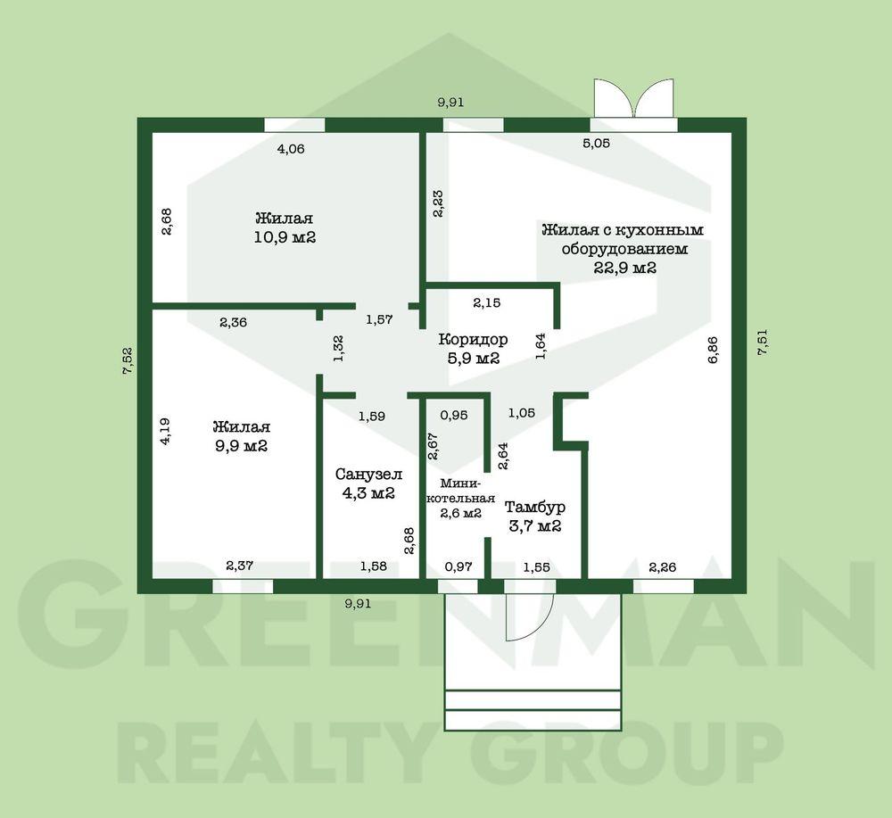 Дом возле реки и леса! | Агентство недвижимости Greenman Realty Group