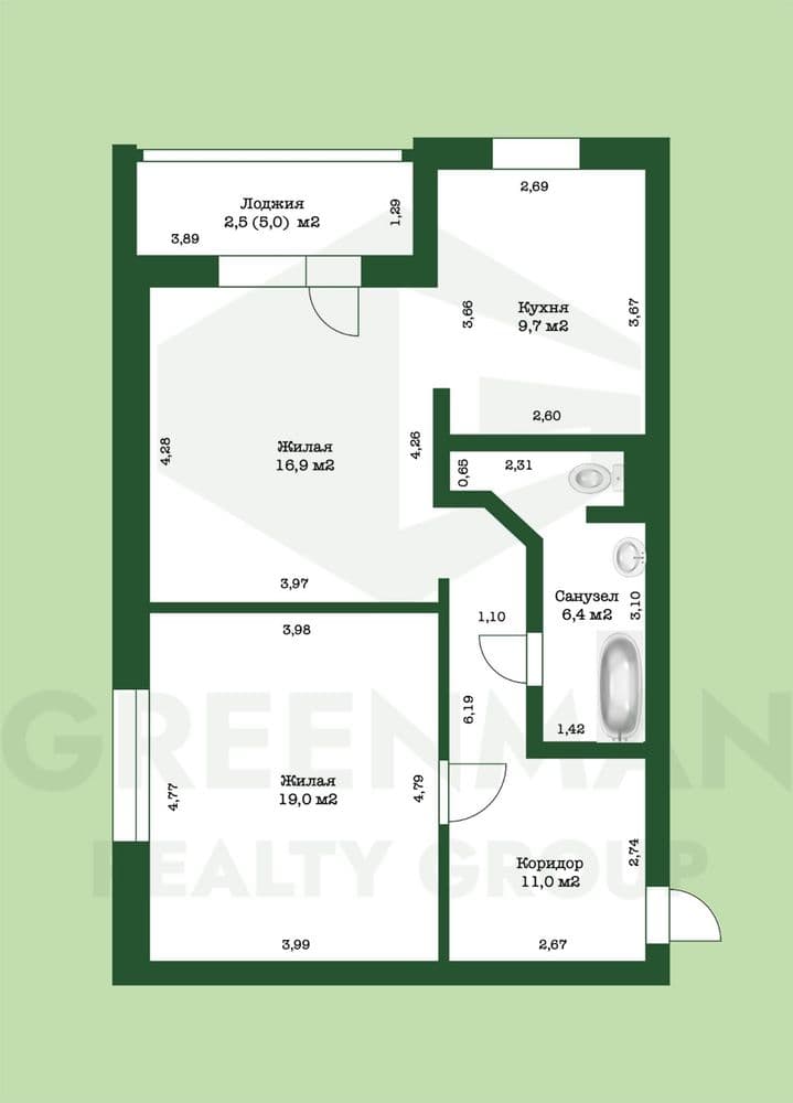 Эксклюзивная квартира в живописном месте | Агентство недвижимости Greenman Realty Group