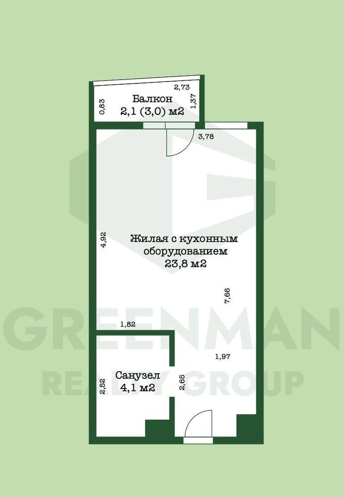 Новостройка с новым ремонтом и хорошем месторасположении | Агентство недвижимости Greenman Realty Group