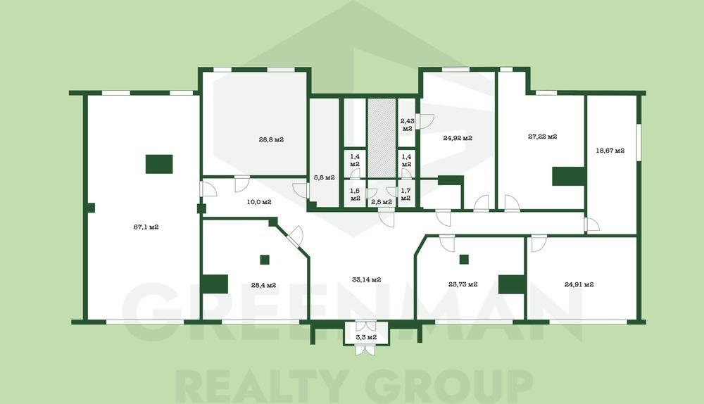 Аренда офиса возле ст.м. Уручье | Агентство недвижимости Greenman Realty Group
