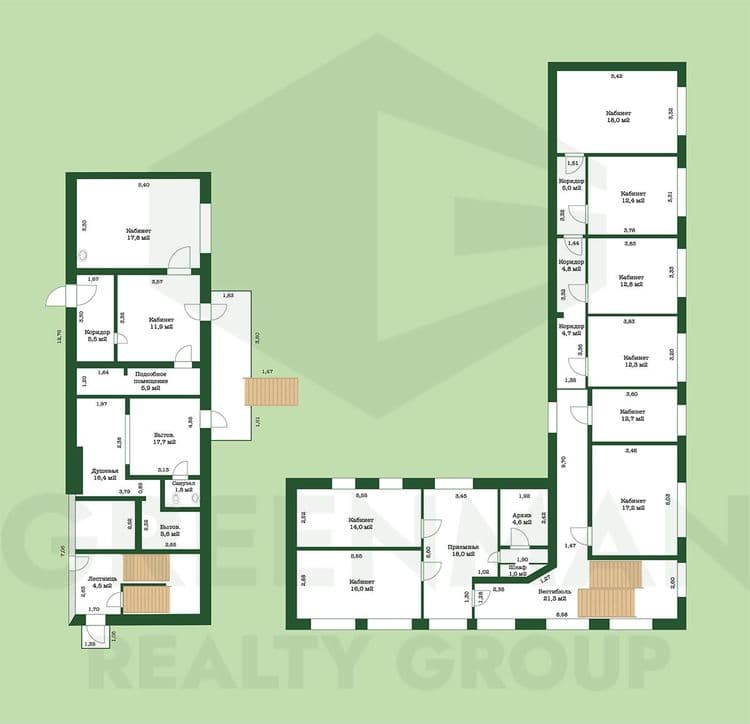 Многофункциональное административно-торговое здание аг. Острошицкий городок, ул. Ленинская, 49 | Агентство недвижимости Greenman Realty Group
