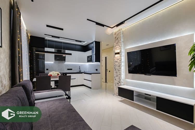 Квартира с ремонтом и полным наполнением мебелью и техникой 1/1 | Агентство недвижимости Greenman Realty Group