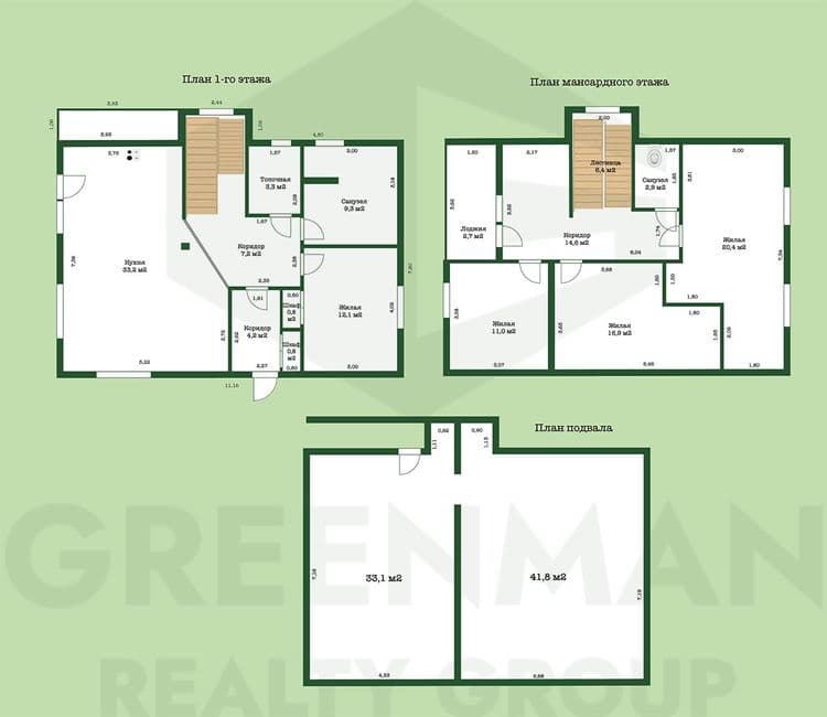 Продается дом в живописном месте, 5мин от МКАД, д. Марьяливо | Агентство недвижимости Greenman Realty Group