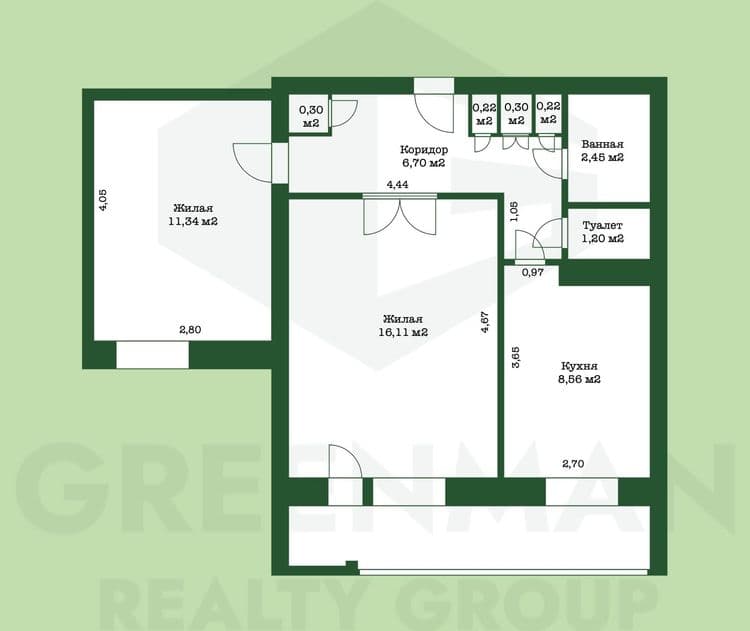 Квартира в центре города! | Агентство недвижимости Greenman Realty Group