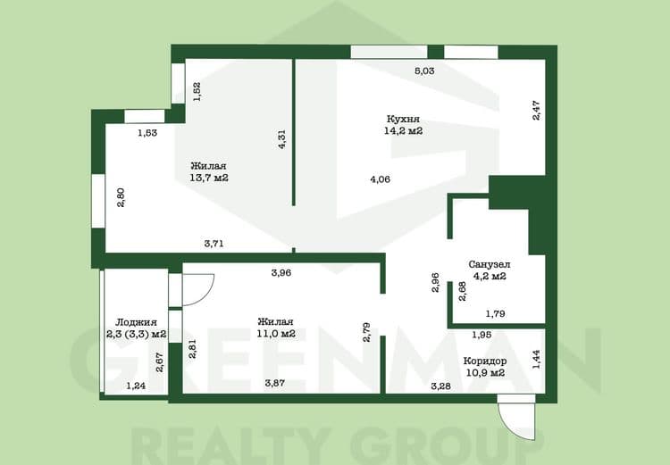 Стильная ЕвроТрёшка в ЖК «Петровские Верфи» + паркинг | Агентство недвижимости Greenman Realty Group