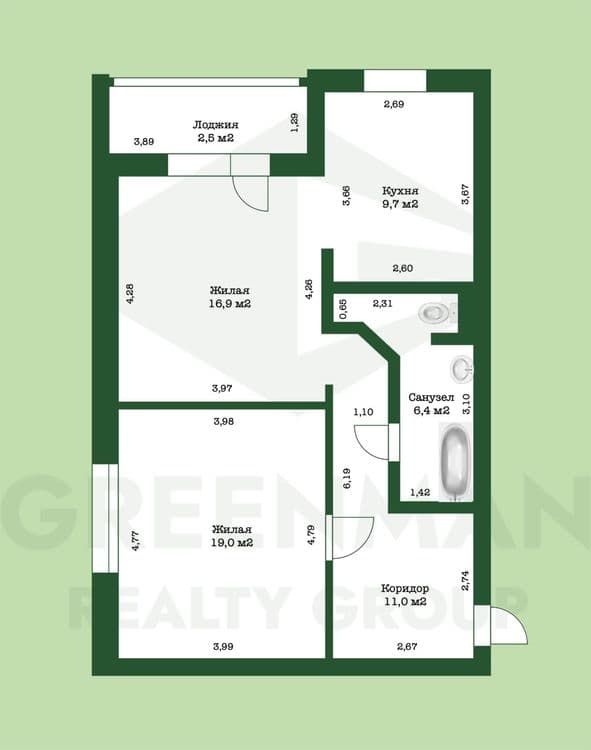 Эксклюзивная квартира в живописном месте | Агентство недвижимости Greenman Realty Group