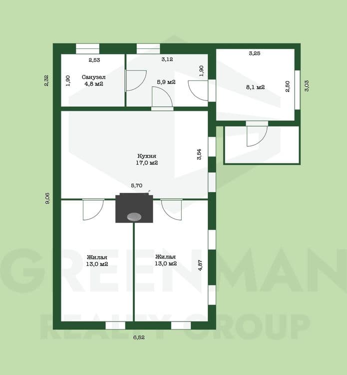 Жилой дом для круглогодичного проживания | Агентство недвижимости Greenman Realty Group