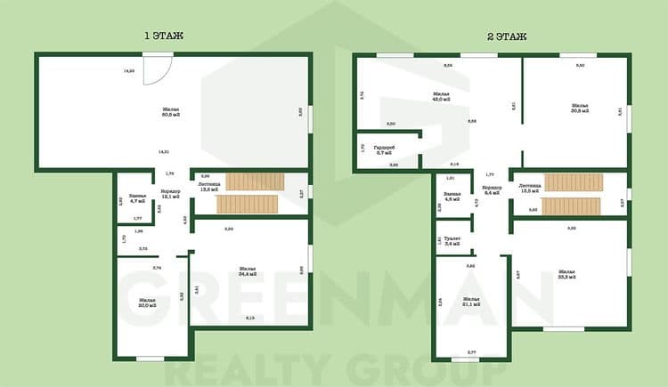 Продажа двухуровневой квартиры, г. Минск, ул. Курганная, 38А 1/1 | Агентство недвижимости Greenman Realty Group