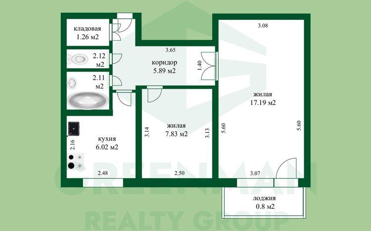 Комфорт и спокойствие, ЦЕНТРЕ Минска | Агентство недвижимости Greenman Realty Group