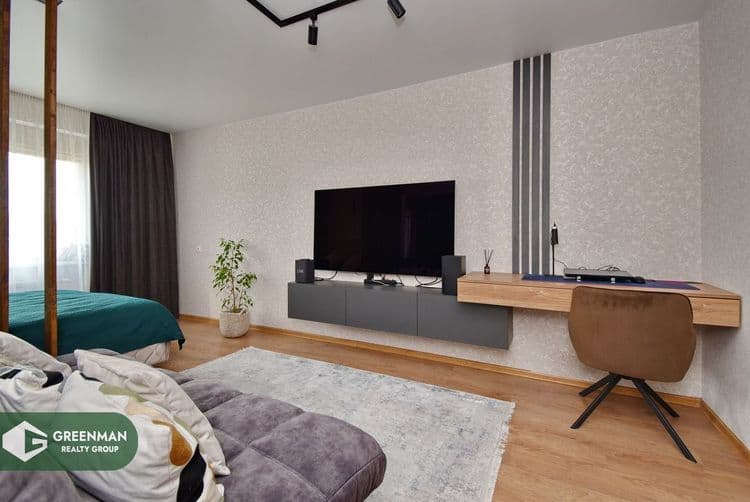 Просторная студия 42,8 квадрата с отличным ремонтом в ЖК «Лайт» | Агентство недвижимости Greenman Realty Group