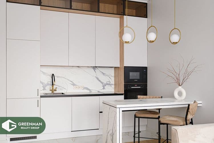 Продается 2-х комнатная квартира с дизайнерским ремонтом, Победителей,115. ЖК «Лазурит» | Агентство недвижимости Greenman Realty Group