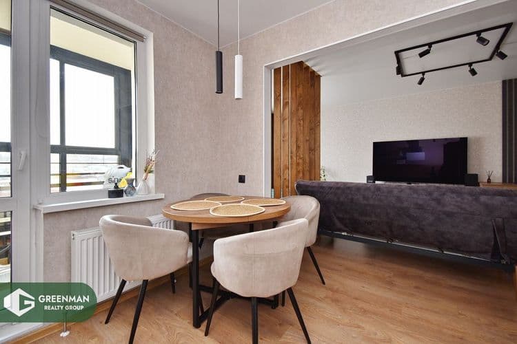 Просторная студия 42,8 квадрата с отличным ремонтом в ЖК «Лайт» | Агентство недвижимости Greenman Realty Group