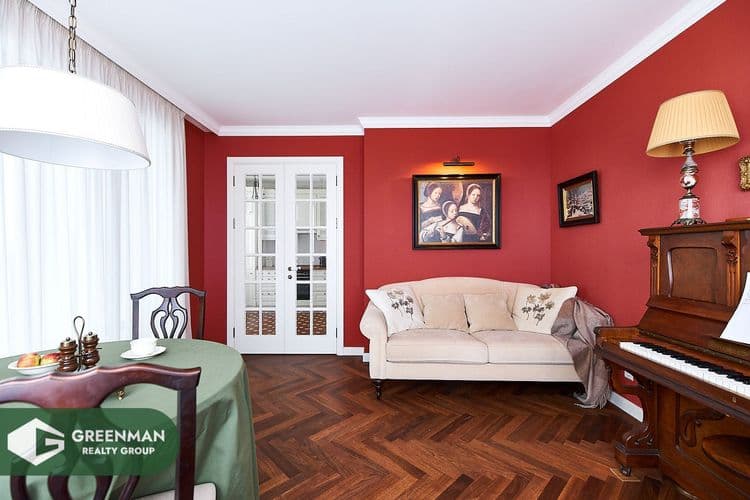 Двухкомнатная квартира с дизайнерским ремонтом в Олимпик-парке, ул. Ратомская д. 50 | Агентство недвижимости Greenman Realty Group