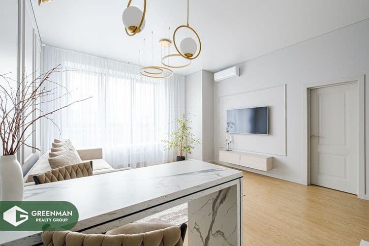 Продается 2-х комнатная квартира с дизайнерским ремонтом, Победителей,115. ЖК «Лазурит» | Агентство недвижимости Greenman Realty Group