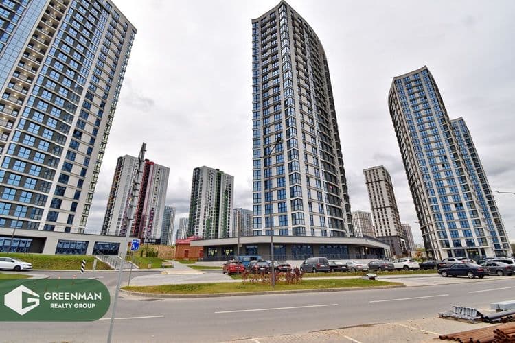 Студия на 24-ом этаже с отличным видом на город в ЖК «Минск-Мир». | Агентство недвижимости Greenman Realty Group