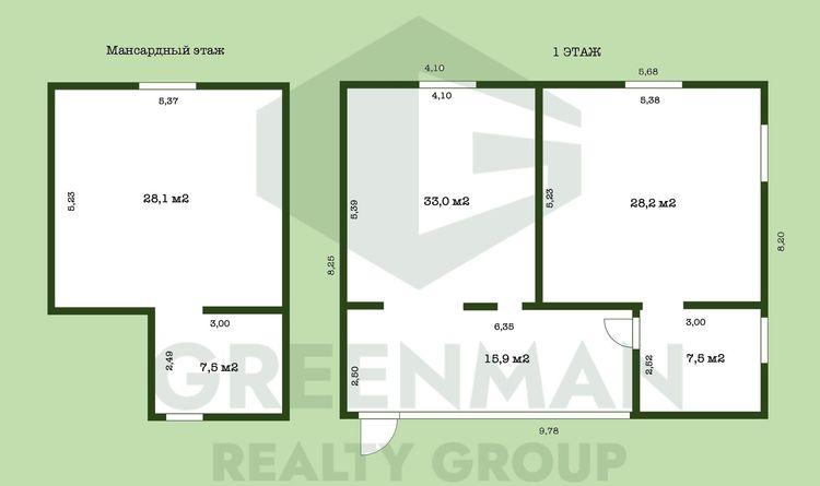 Дом в лесном массиве СТ Новая Усса на берегу реки в Узденском районе | Greenrealty