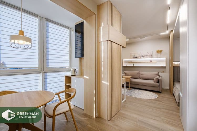 Продается стильная студия с дизайнерским ремонтом в центре Минска. Пр. Независимости 88 | Агентство недвижимости Greenman Realty Group