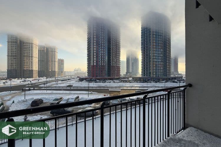 Продается уютная студия свободной планировки. Жореса Алферова 10, 40м2  | Агентство недвижимости Greenman Realty Group