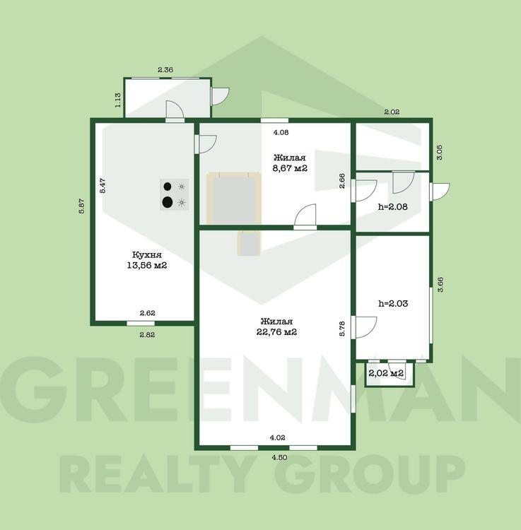 В продаже ухоженный участок 23сотки | Агентство недвижимости Greenman Realty Group